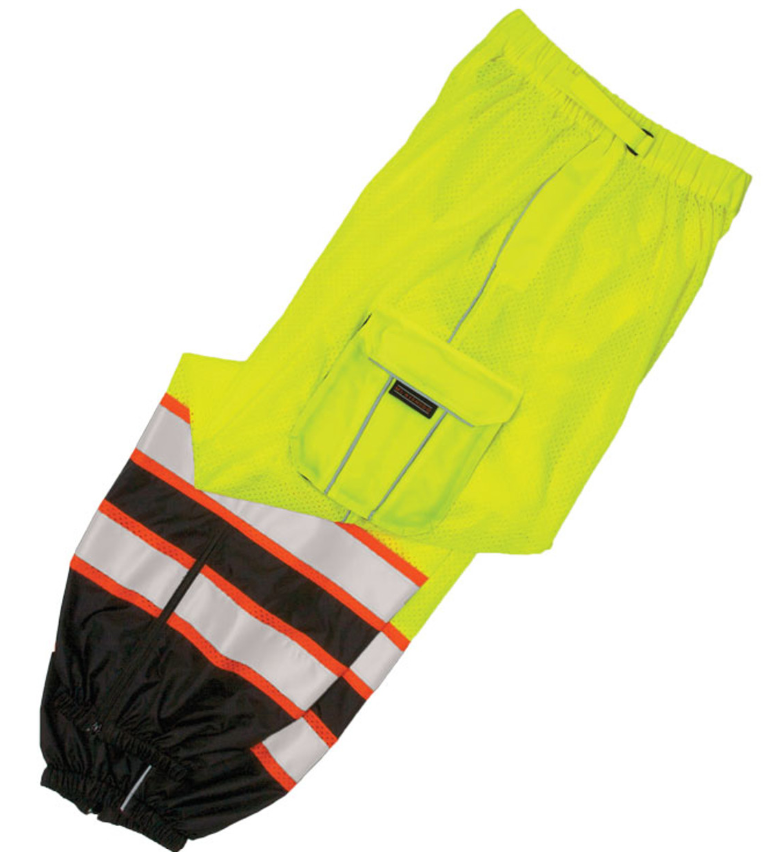 ML Kishigo 3118 Brilliant Series Mesh Pants - Lime
