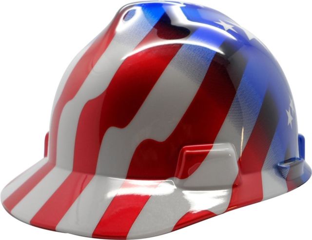 Hard Hat American Stars & Stripes Cap