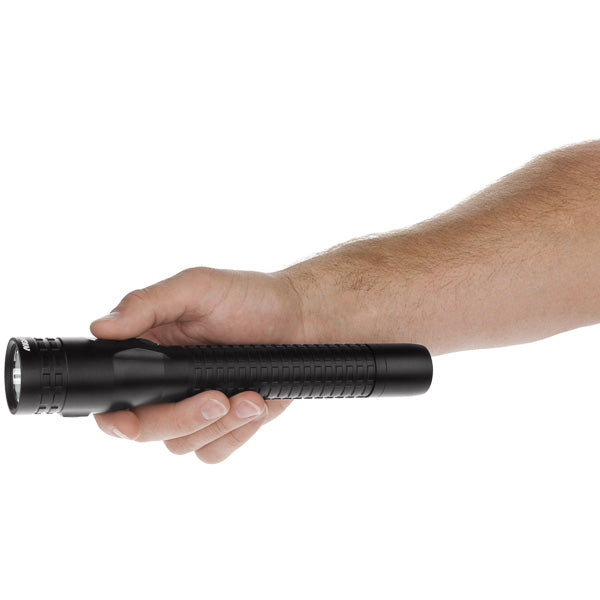 Night Stick Flashlight, Rechargeable, Duty/Personal Size, Dual Light, Metal, NSR-9944XL