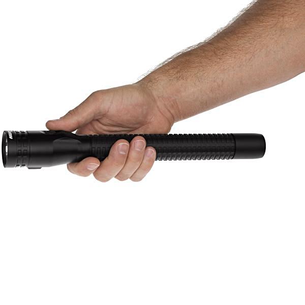 Flashlight, Rechargeable, Full Size, Dual Light, Metal, NSR-9744XL
