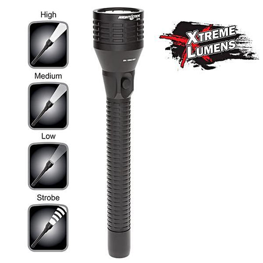 Flashlight, Rechargeable, Xtreme Lumens, Multi Function, Full Size, Metal, NSR-9746XL