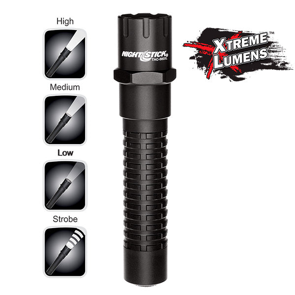 Flashlight, Rechargeable, Xtreme Lumens, Multi Function, Tactical, Metal, TAC-560XL