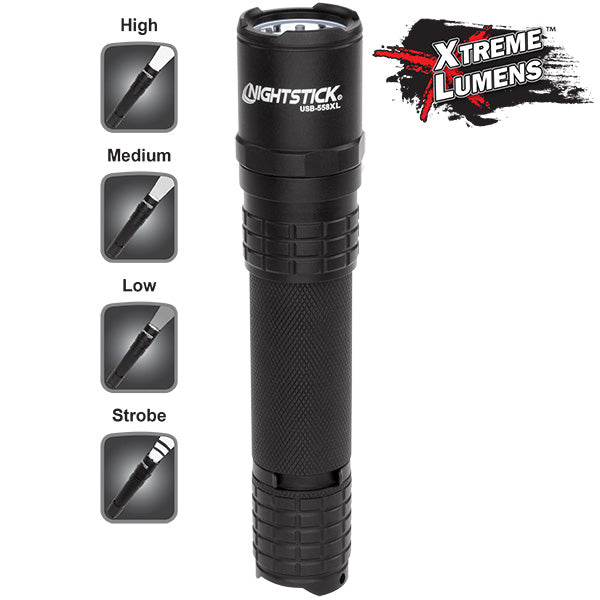 Flashlight, USB Rechargeable, Tactical, USB-558XL