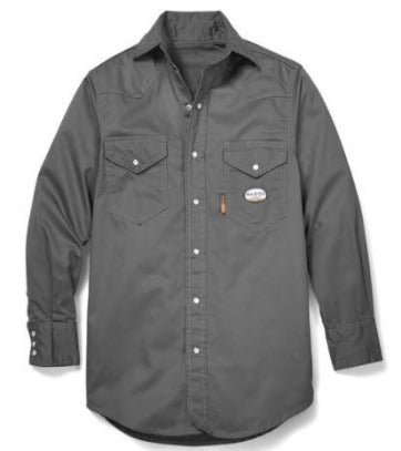 Rasco FR 7.5 oz. FR Light Weight Work Shirts GR754- Gray