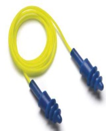 Pyramex Ear Plugs RP2001 Reusable Corded Ear Plugs NRR 27 SNR 26
