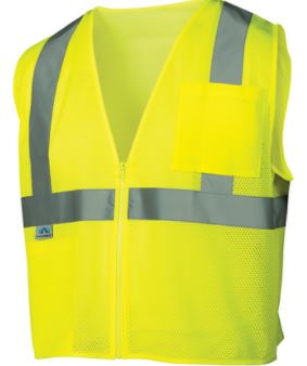 Pyramex Type R Class 2 Self Extinguishing Mesh Safety Vest