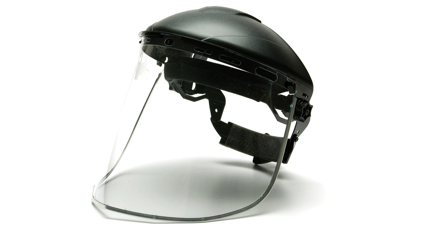 Polyethylene Face Shield - Aluminum Bound S1015