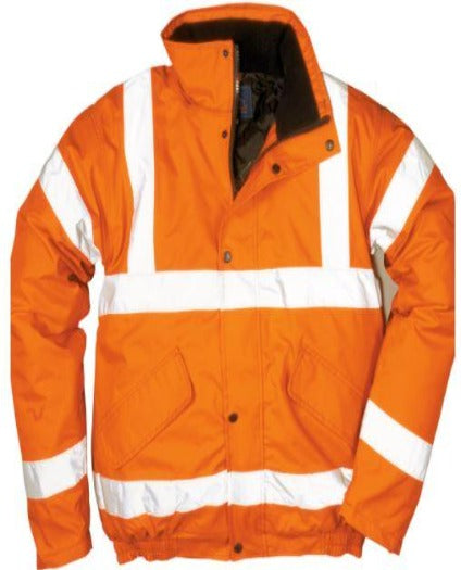 Hi Vis BJKT-EX and SGBJKTE Bomber Jacket Orange