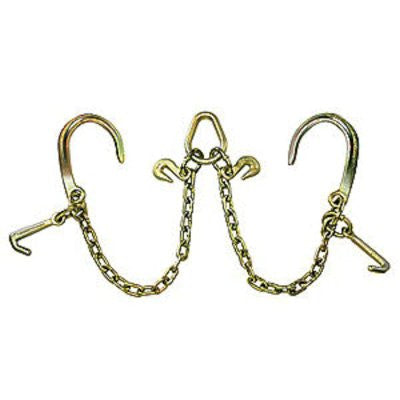V-Chains: Grade 70 with Sport Hooks/Mini J-hooks, 2' Legs