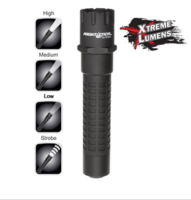 Night Stick Flashlight, Rechargeable USB Tactical Metal USB-578XL