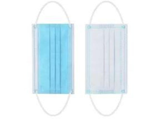 Respirators Disposable 3-Ply Mouth Cover Masks Child Kids Size 7511S 10ct