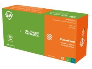 Power Form Powder-Free Nitrile Examination Gloves