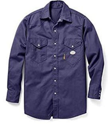 Rasco FR 10 oz. 100% Cotton Denim Workshirt, , NFR1015