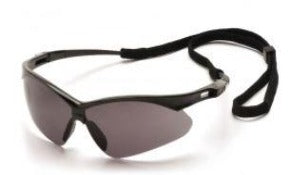 Safety Glasses-Pyramex PMXTREME SB6320STP - Black Frame - Gray Anti-Fog Lens