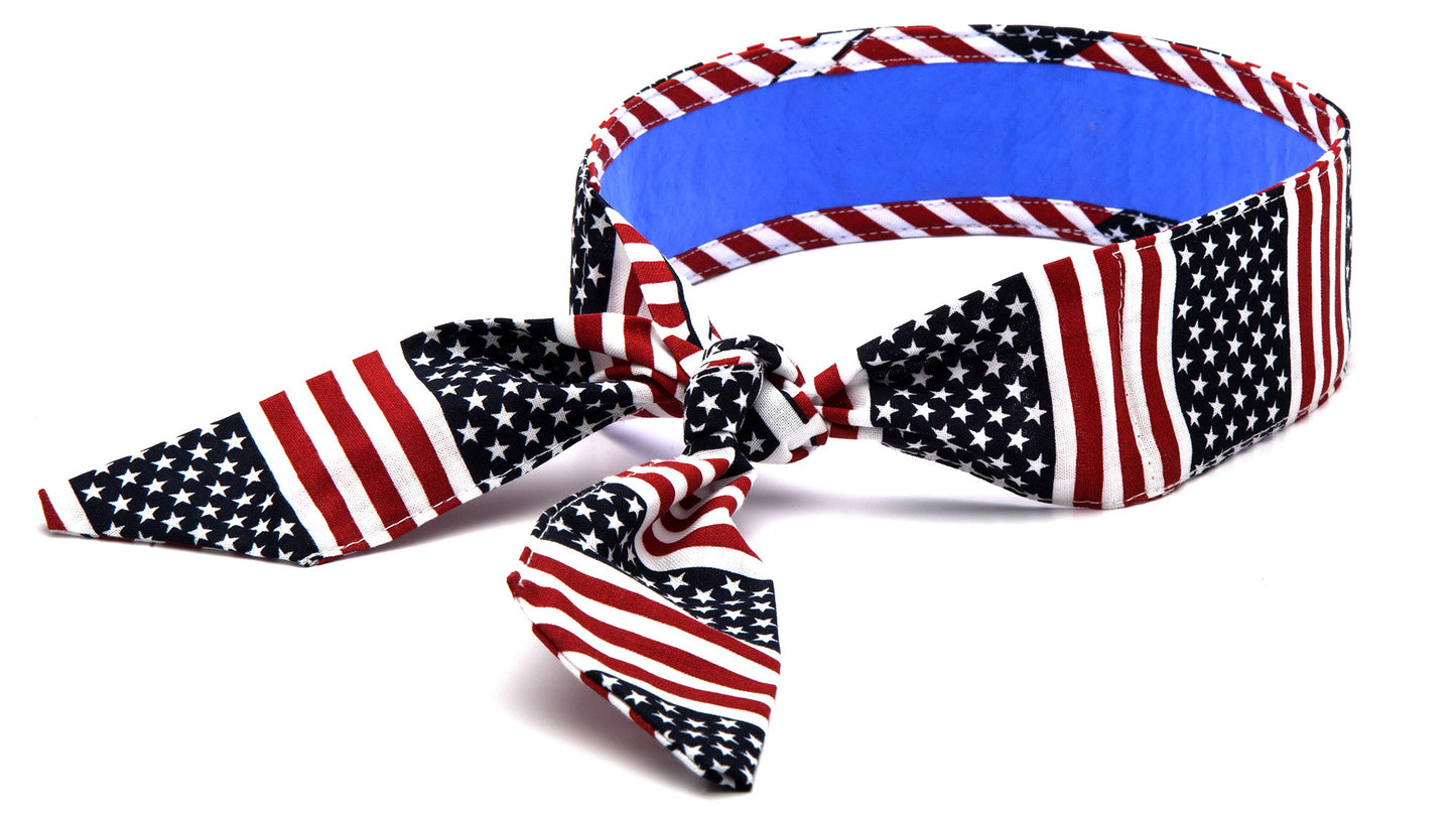 CBD12PKSTAR Cooling Bandana - Stars & Stripes