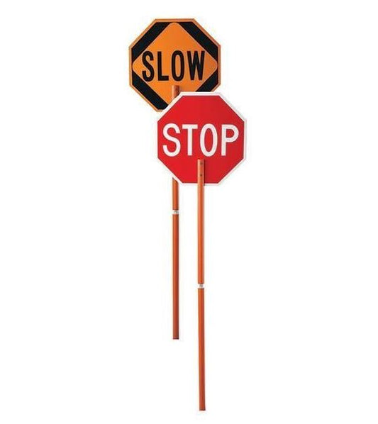 Cortina Stop & Slow Paddle Sign