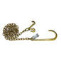Chain Assy, 5/16" Grade 70 with 15" J Hook one end, Grab & Mini J Hooks other end