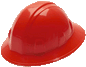 Hard Hat Full Brim Styles in 4pt and 6pt