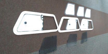 Pro-Gard Industries Center Sliding Polycarbonate Window P3604INT13A