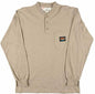 Rasco FR Henley Long Sleeve T-Shirt,  KHF452 or FR01010KH - Khaki