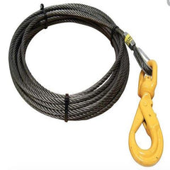 Wire Rope Standard 2-Ton Self Locking Swivel Hook