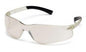 Safety Glasses-Pyramex Ztek S2580S- Rubber Temple Tips - Indoor/Outdoor Mirror Lens