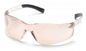 Safety Glasses-Pyramex Ztek Arc S25ARCS - Rubber Temple Tips - Clear Lens