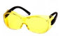 Safety Glasses-Pyramex  OTS S3530SJ - Black Temples - Amber Lens