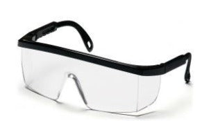 Safety Glasses-Pyramex Integra SB410S- Black Frame - Clear Lens