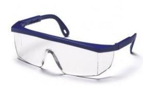 Safety Glasses-Pyramex Integra SN410S- Blue Frame - Clear Lens